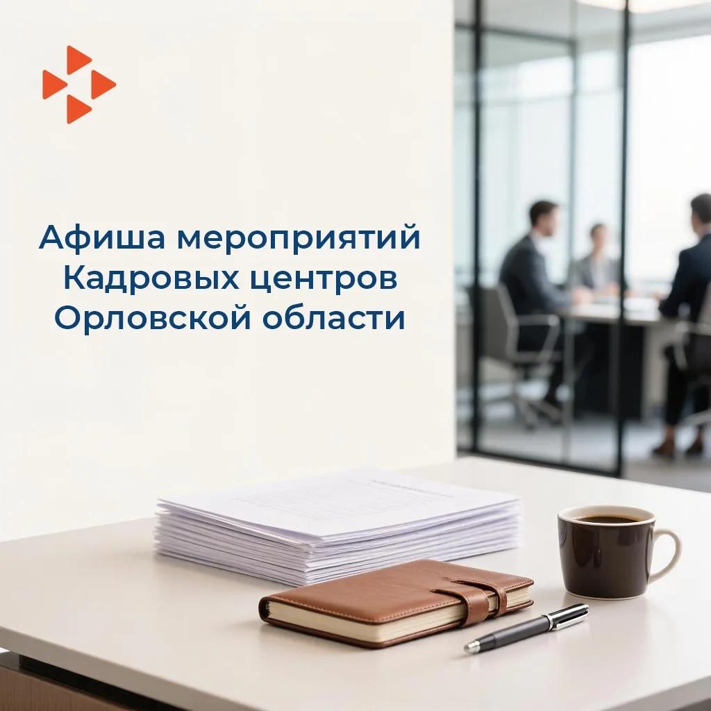Афиша недели: что ждет соискателей и работодателей в Кадровых центрах Орловской области Афиша недели: что ждет соискателей и работодателей в Кадровых центрах Орловской области