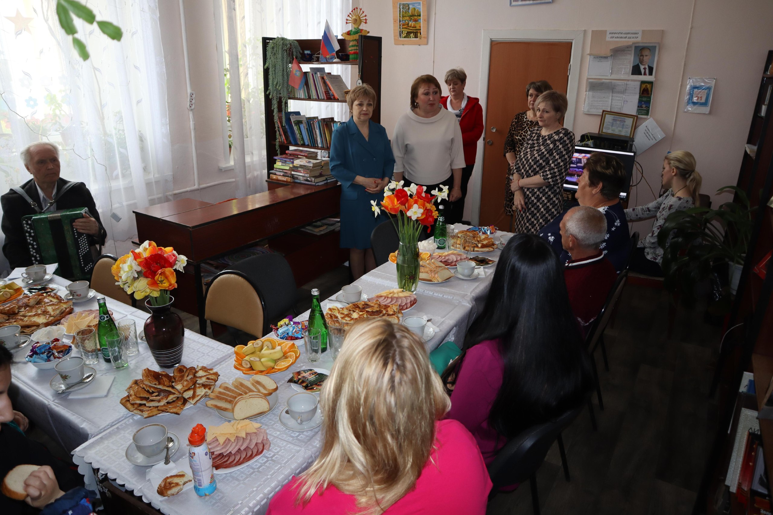 4 мая Комплексный центр социального обслуживания Сосковского района провел встречу с членами семей участников СВО
