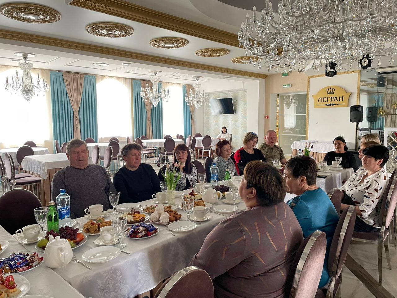 12 мая Центр соцобслуживания Ливенского района организовал встречу с членами семей участников специальной военной операции